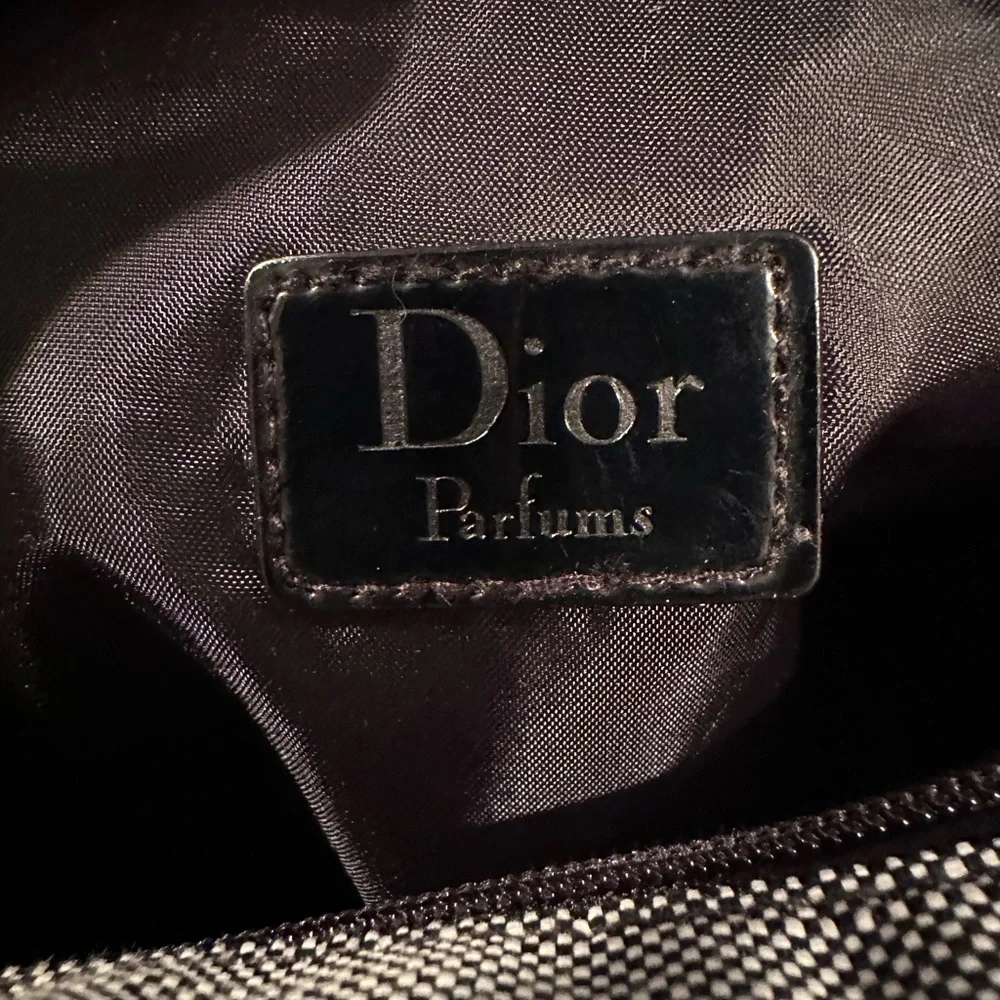 New Dior 4 piece bundle Vintage Tweed Parfums Beaute cosmetic case - Picture 13 of 14